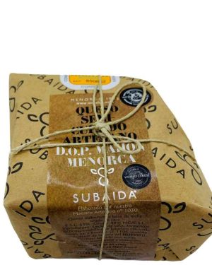 QUESO SEMI CURADO MAHÓN – FORMATO RÚSTICO
