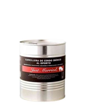 CARRILLERA DE CERDO IBÉRICO AL OPORTO